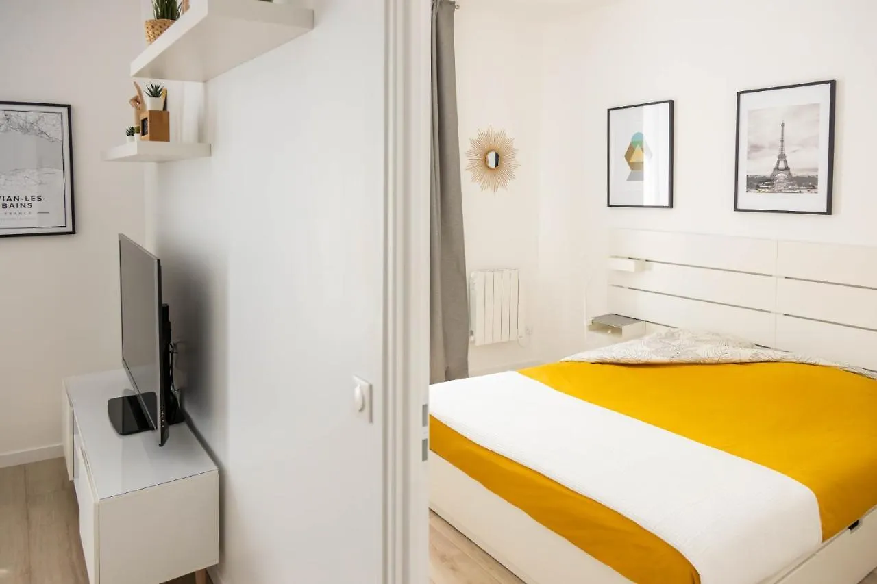 Apt Renove A 2 Min A Pied Du Lac - Wifi Gratuit Evian-les-Bains 0*,